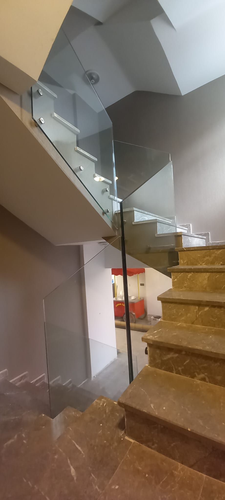 Balkon ve merdiven paslanmaz korkuluk